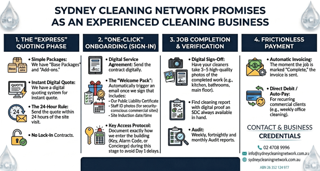 Commercial Cleaning Sydney. How Sydney Cleaning Marketplace works?